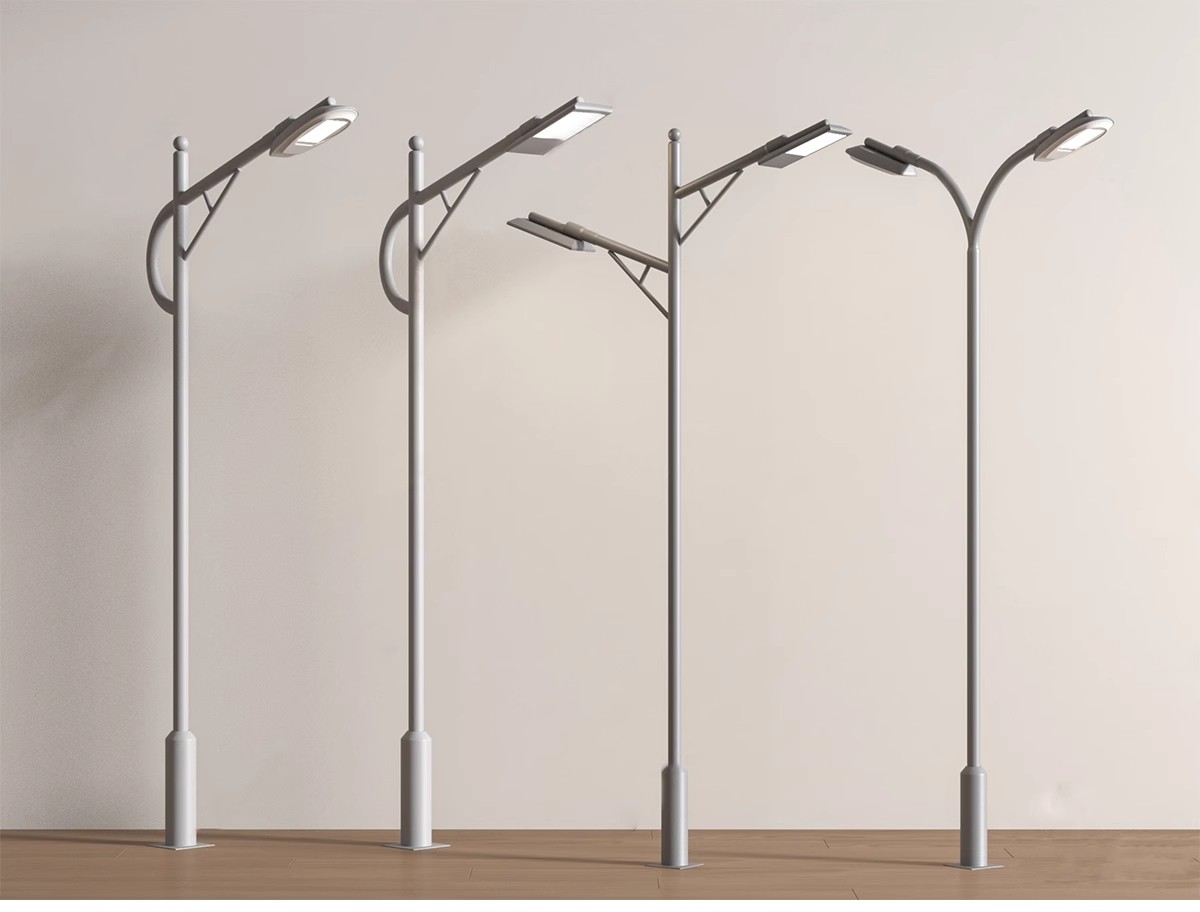 图片[8]-市政道路高杆灯太阳能景观灯广场玉兰灯城市路灯su模型库草图大师-大怪兽分享