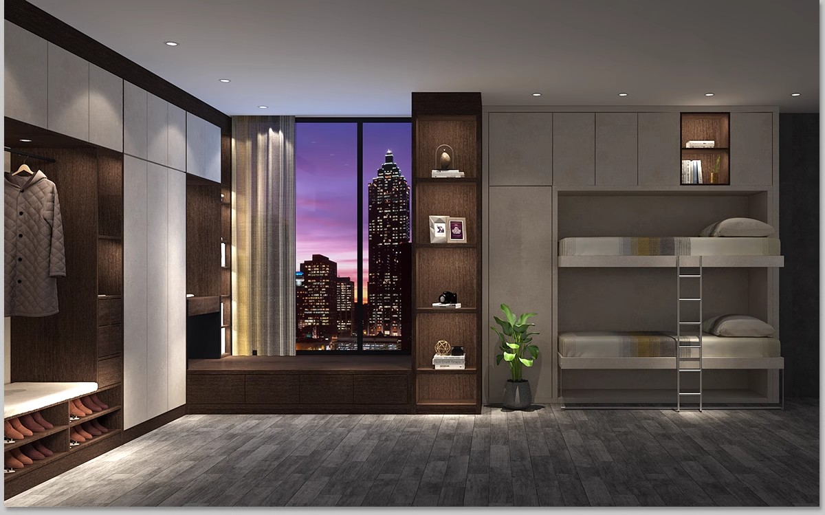 图片[8]-全屋定制CAD施工图纸 整套全套柜子衣柜装修室内家装设计效果图库-大怪兽分享