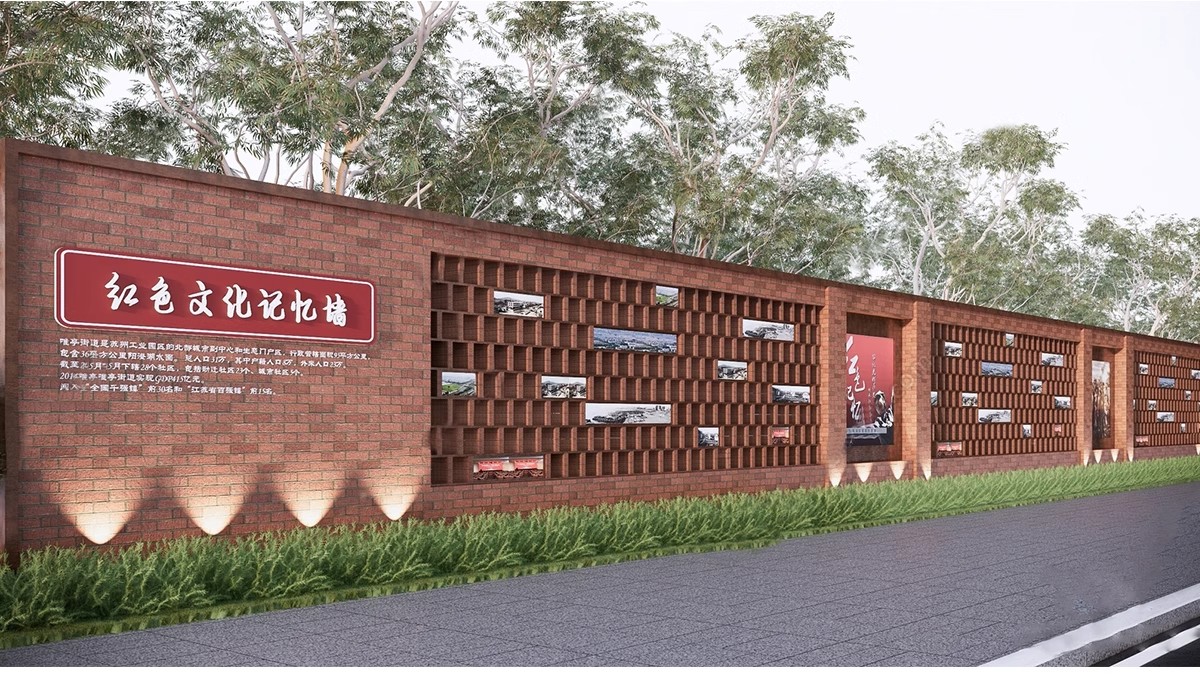 图片[8]-特色文化中式景观墙su模型小品艺术浮雕柱徽派白墙景墙庭院雕塑-大怪兽分享