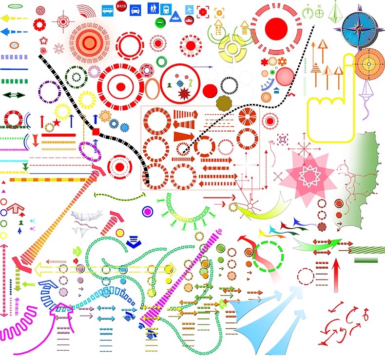 图片[7]-园林景观规划符号建筑学分析图ps方案AI建筑设计图标PSD分层素材-大怪兽分享