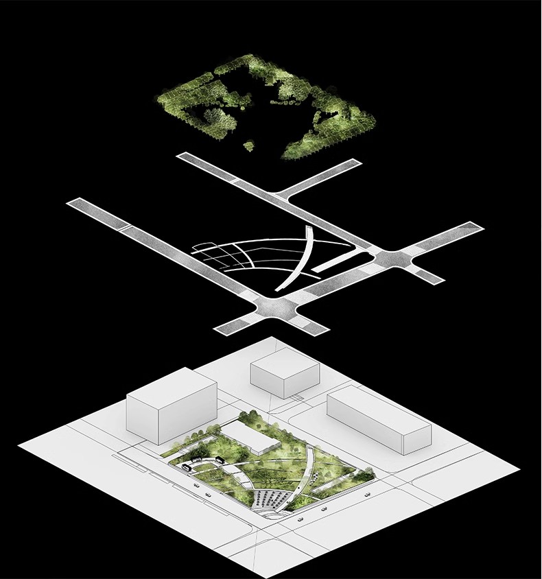 图片[6]-景观园林分析图PSD参考意向区位植物小场景内部剖面分析ps素材库-大怪兽分享