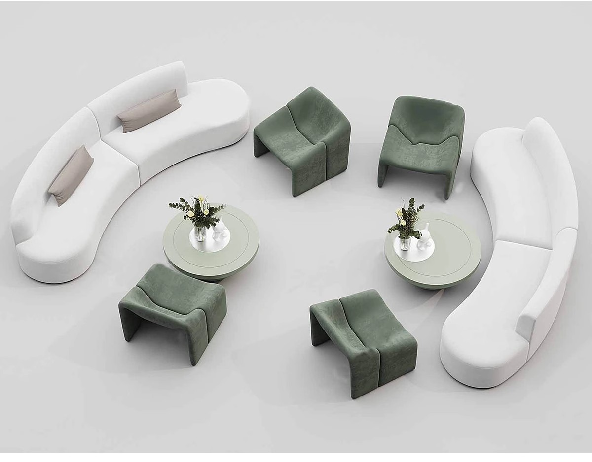 图片[9]-现代北欧咖啡厅餐厅火锅店甜品奶茶店卡座坐椅草图大师SU模型素材-大怪兽分享