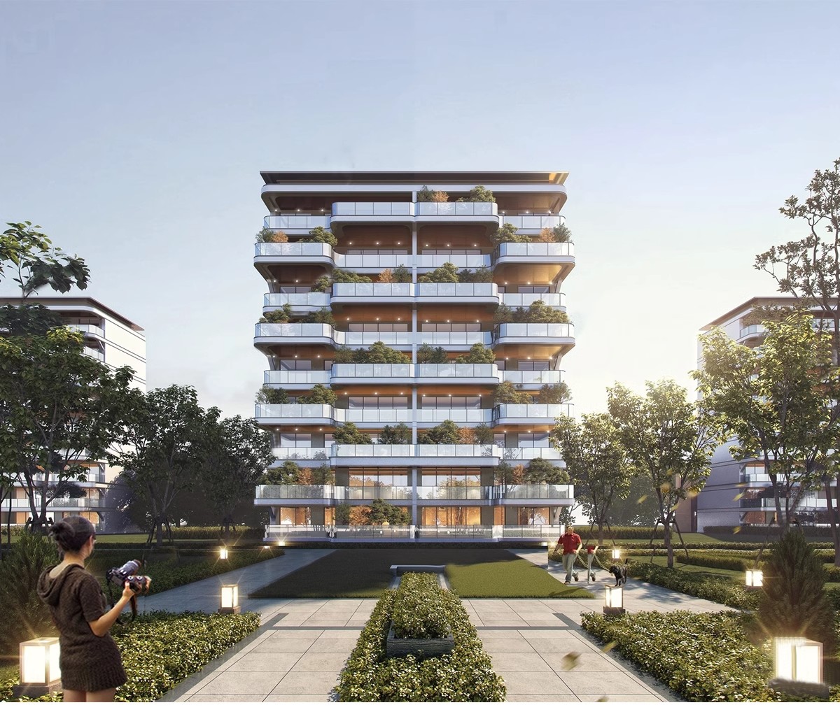 图片[9]-草图大师小区楼盘居住区住宅楼房屋鸟瞰别墅sketchup素材su模型库-大怪兽分享
