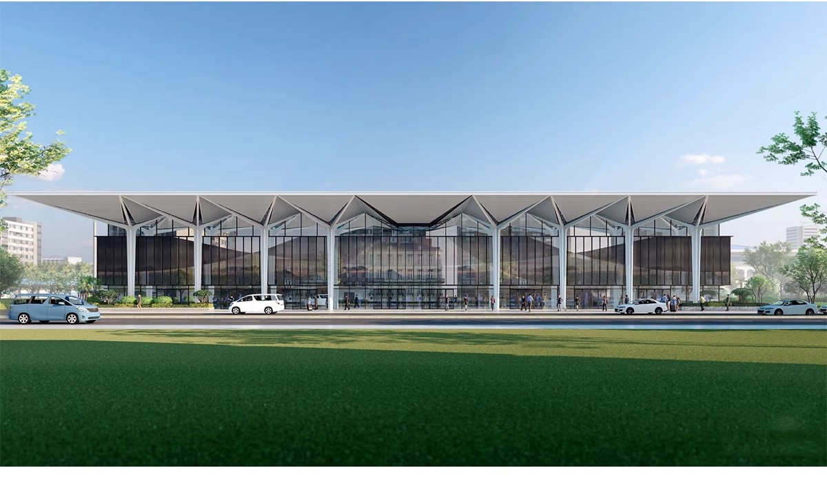 图片[9]-现代异形曲面格栅建筑外立面SU模型商业街镂空装饰墙表皮sketchup-大怪兽分享