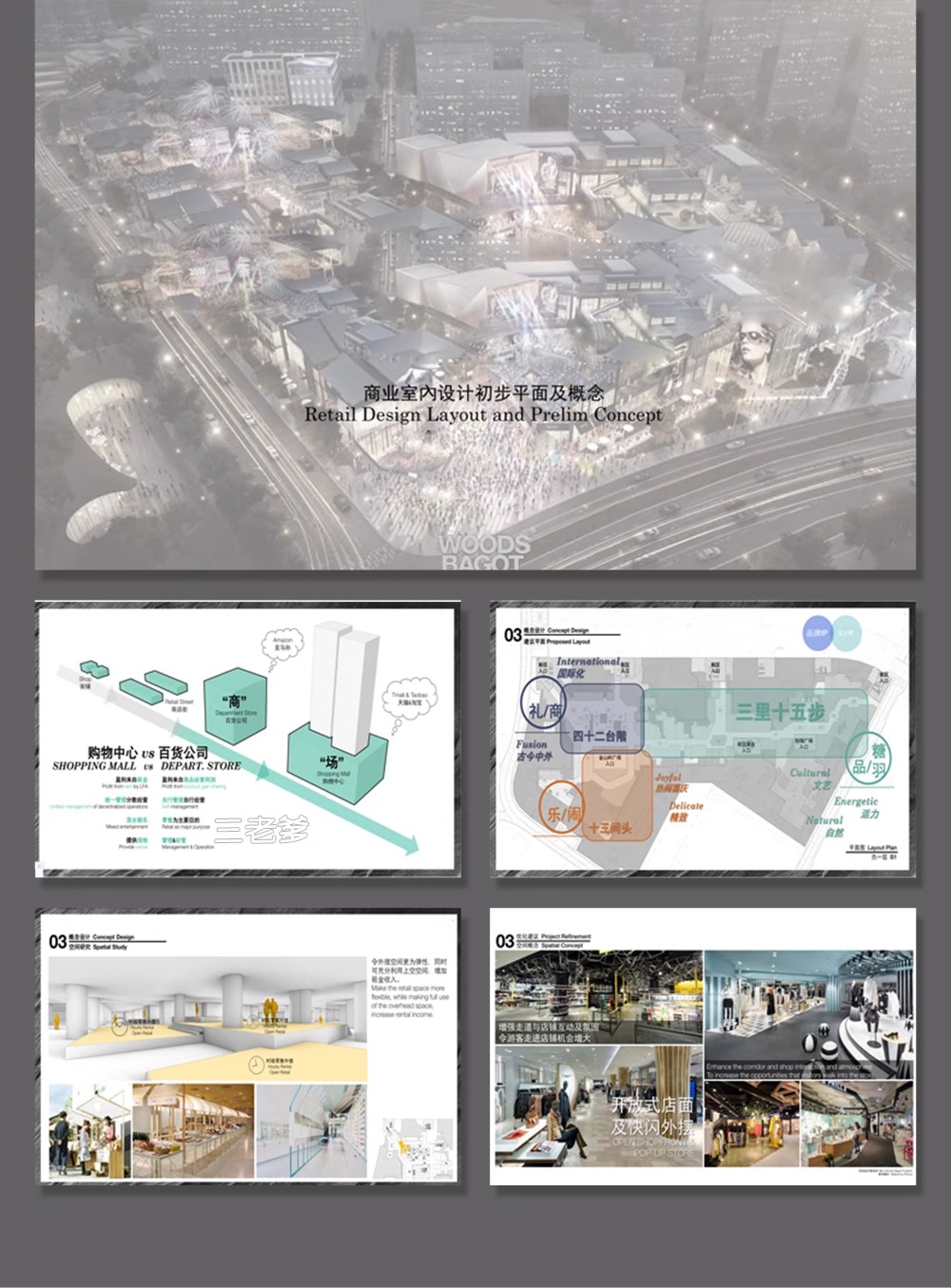 图片[10]-商业街步行街购物广场方案文本 仿古街建筑景观规划CAD图纸SU模型-大怪兽分享