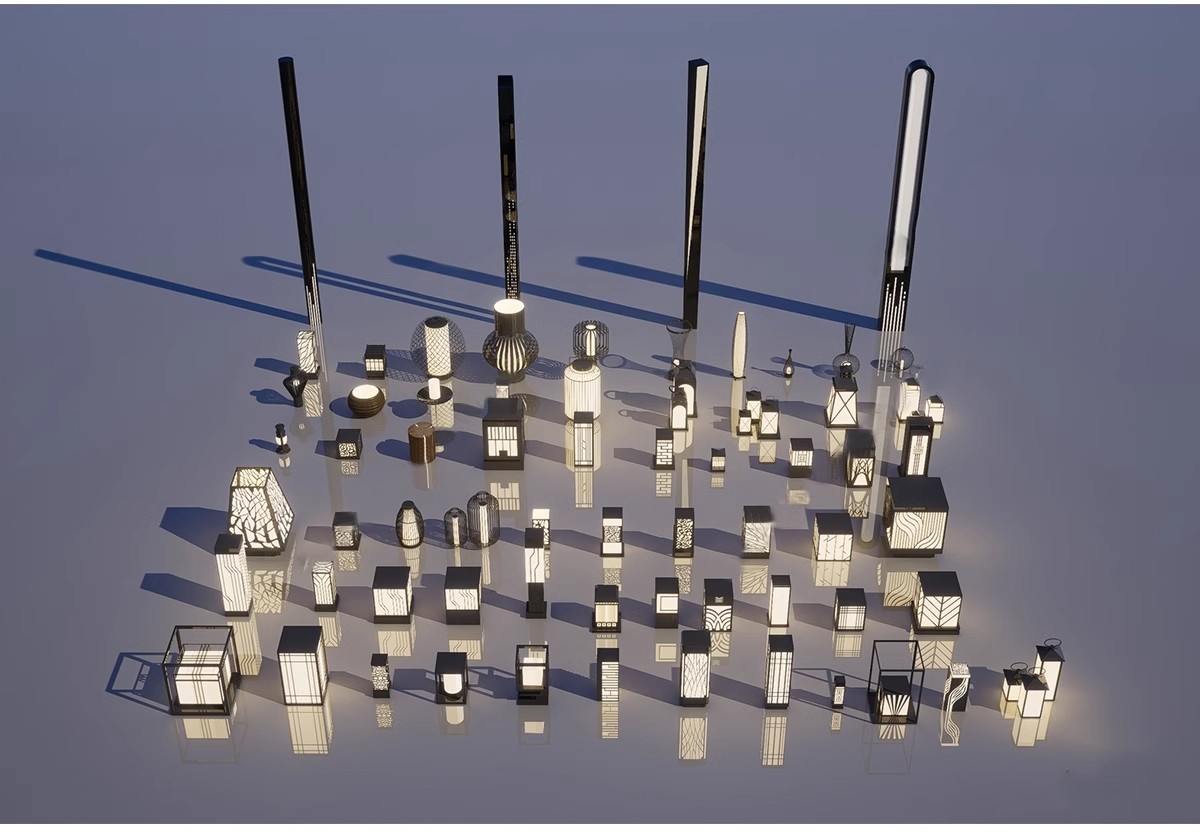 图片[9]-室外照明灯具园林景观灯路灯石灯Sketchup草图大师素材SU模型库-大怪兽分享