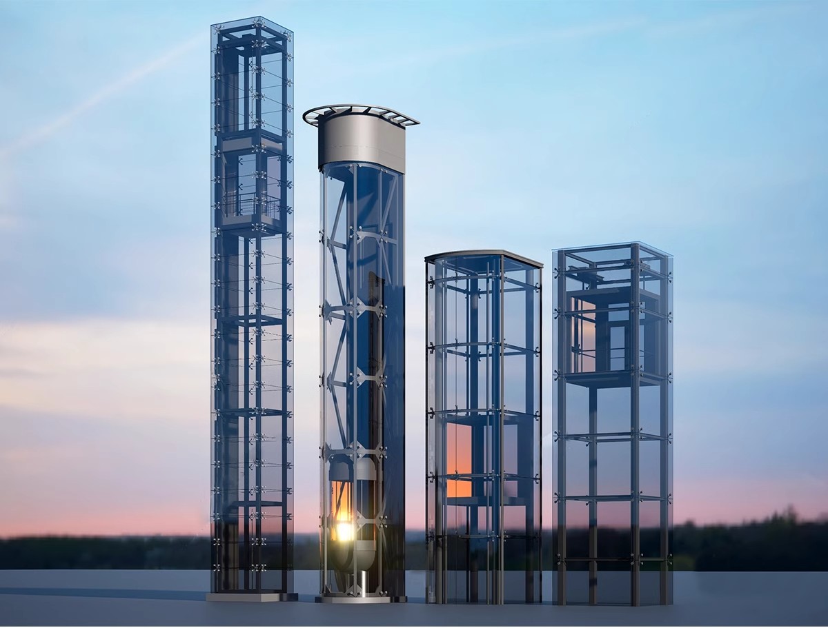 图片[9]-现代电梯门SU模型垂直升降客梯商场观光电梯玻璃货梯轿厢草图大师-大怪兽分享