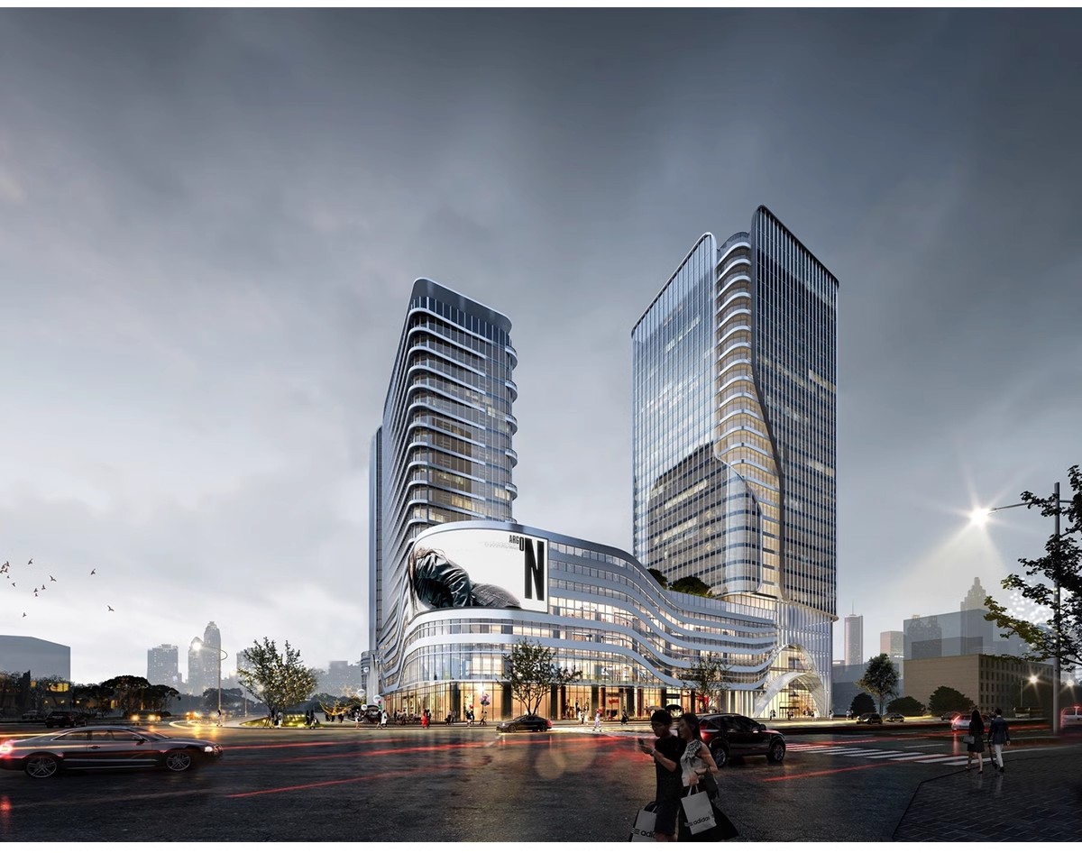 图片[9]-现代商业综合体商城商场购物中心步行街广场草图大师SU模型素材-大怪兽分享