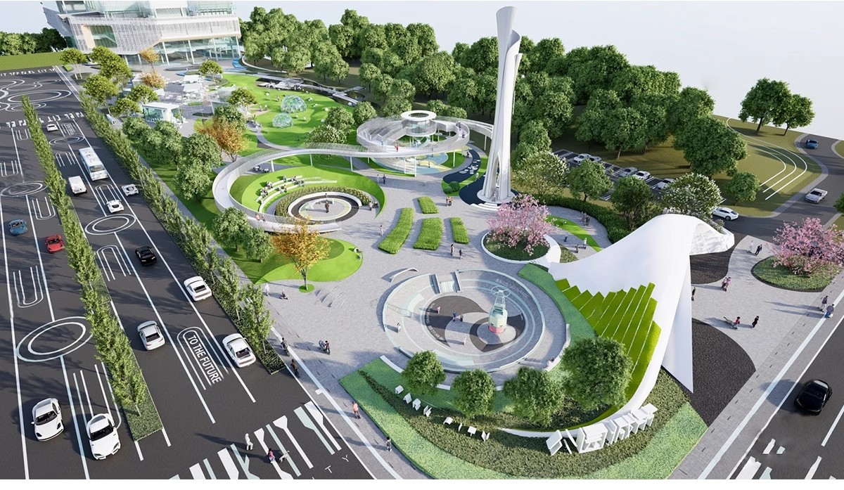 图片[9]-现代公园广场小游园园林节点景观树池座椅坐凳小品草图大师SU模型-大怪兽分享