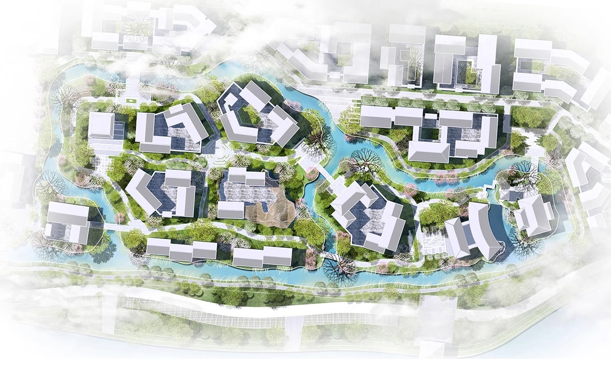 图片[14]-居住小区规划PSD总平面图设计素材 住宅园林景观PS彩色平面效果图-大怪兽分享