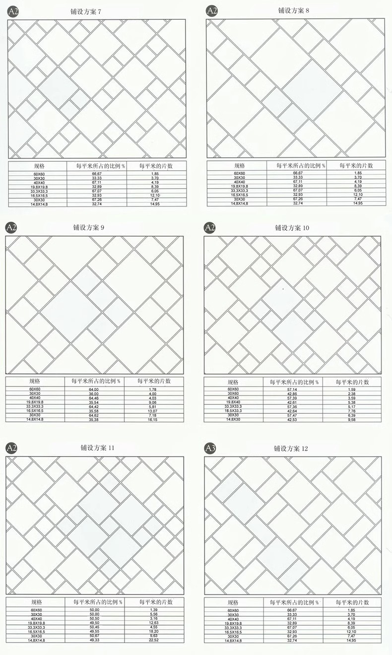 图片[10]-CAD建筑园林道路地面广场铺装铺地纹理纹路填充图案自定义素材-大怪兽分享