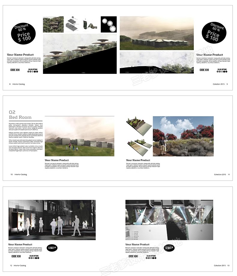 图片[10]-建筑园林景观环艺答辩图册ps画册展板文本作品集模版排版PSD设计-大怪兽分享