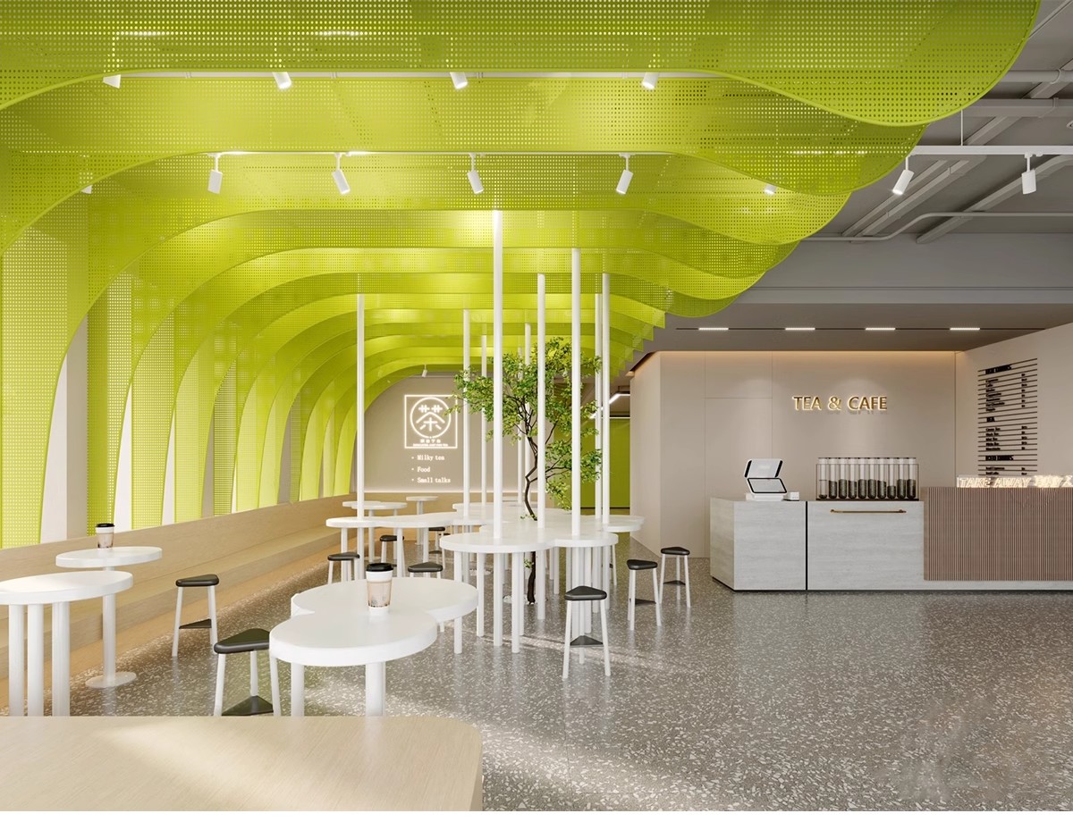 图片[10]-INS网红风LOFT工业风格咖啡厅奶茶店水吧草图大师SU模型CAD施工图-大怪兽分享