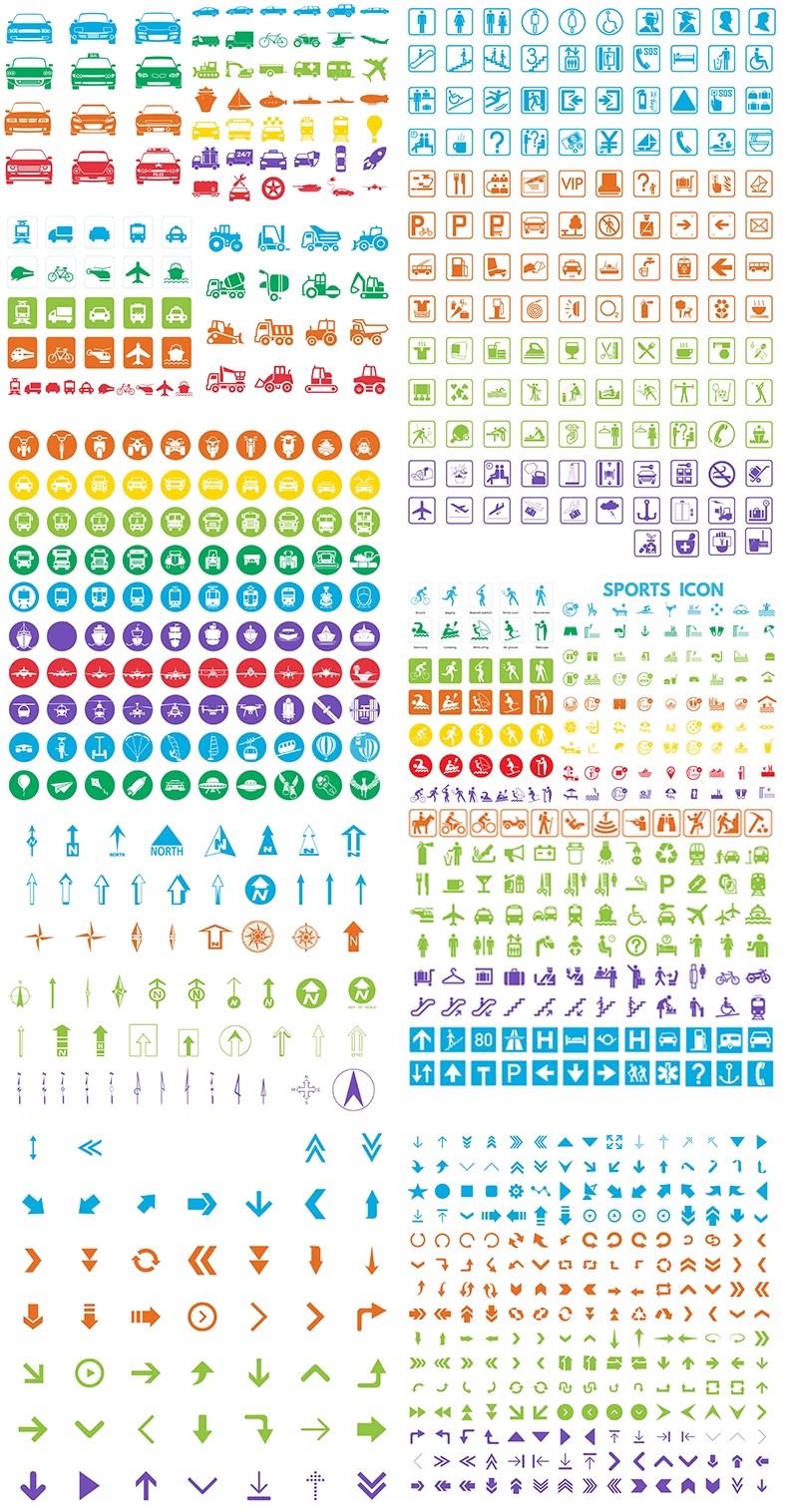图片[9]-园林景观规划符号建筑学分析图ps方案AI建筑设计图标PSD分层素材-大怪兽分享