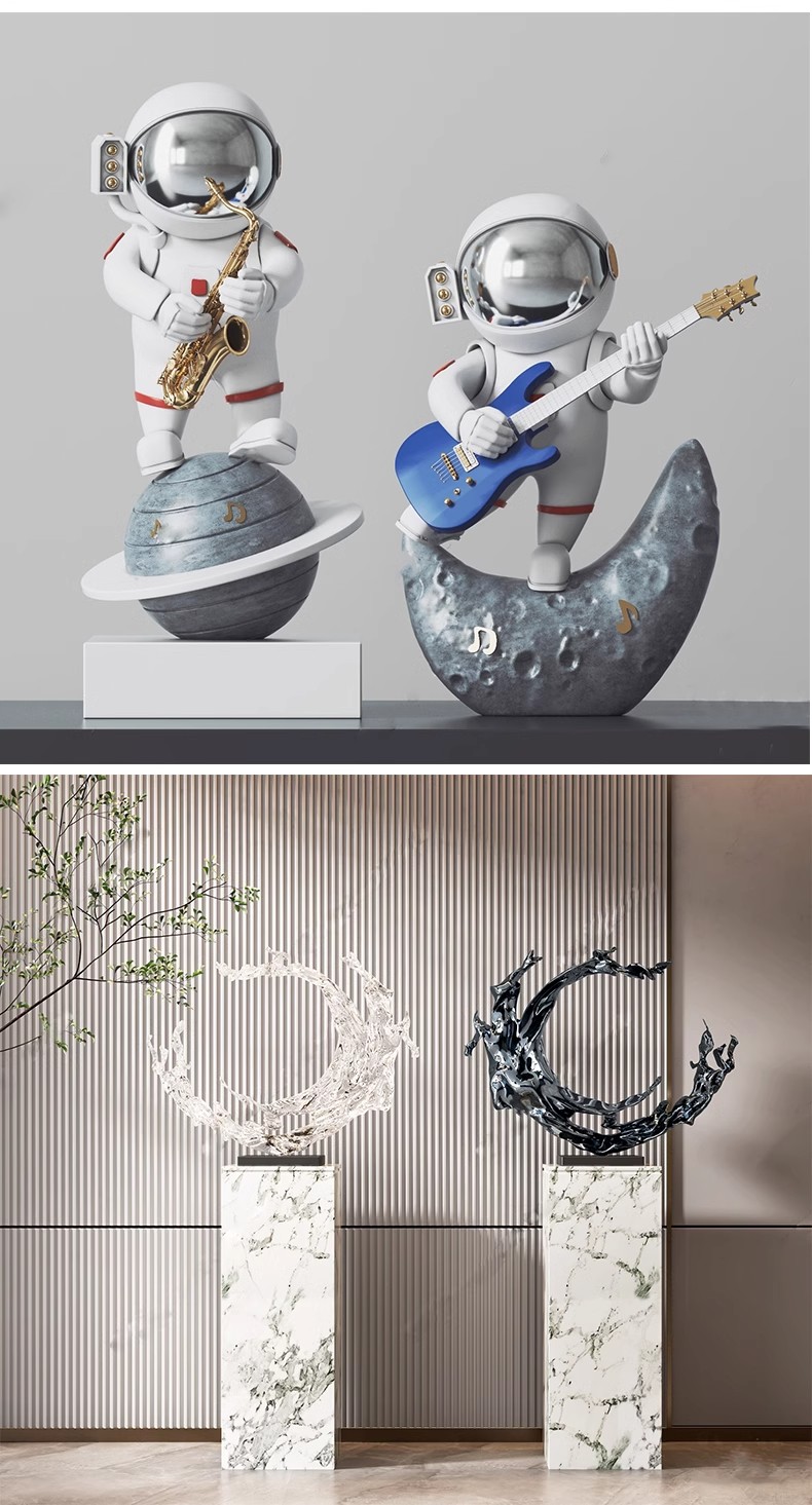 图片[5]-室内SU模型北欧创意雕塑摆件公仔现代装饰品组合挂画草图大师素材-大怪兽分享