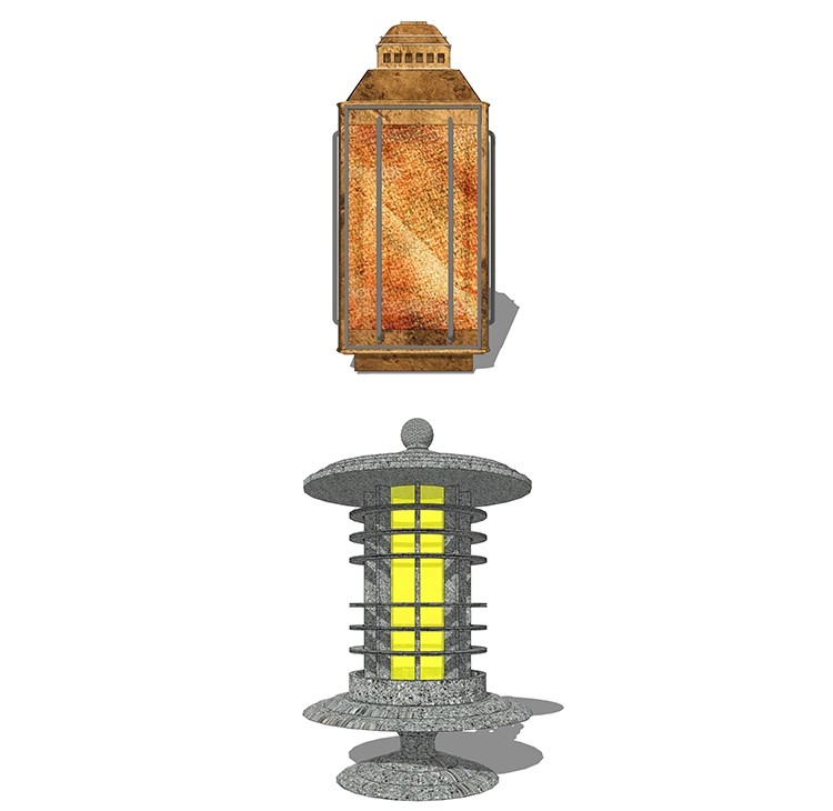 图片[21]-室外照明灯具园林景观灯路灯石灯Sketchup草图大师素材SU模型库-大怪兽分享