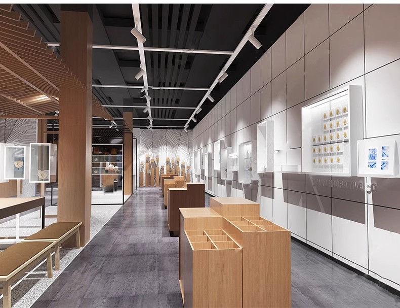 图片[42]-现代北欧文创产品商店咖啡店书店SU模型书画展厅用品室内草图大师-大怪兽分享