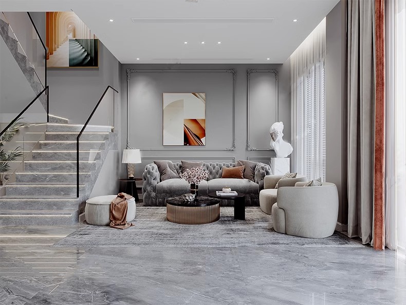 图片[33]-2025年现代简约复式挑空别墅3D模型库家装整体客厅卧室3Dmax素材-大怪兽分享