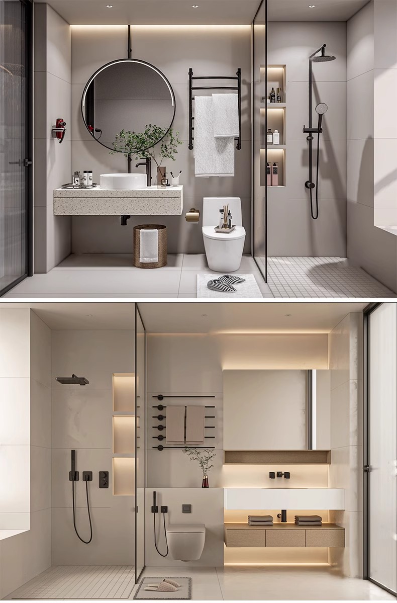 图片[33]-浴室卫生间卫浴SU模型库家装草图大师马桶洗手盆浴缸淋浴sketchup-大怪兽分享