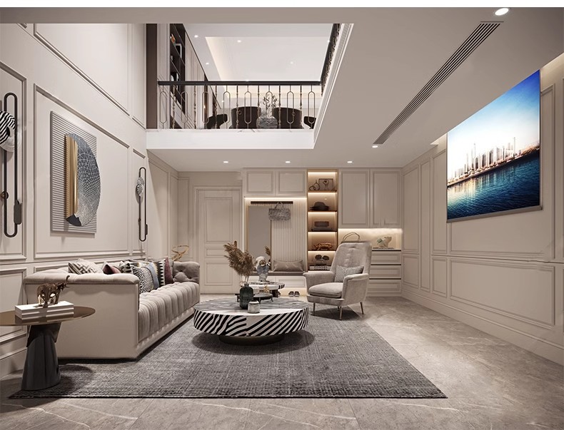 图片[34]-2025年现代简约复式挑空别墅3D模型库家装整体客厅卧室3Dmax素材-大怪兽分享