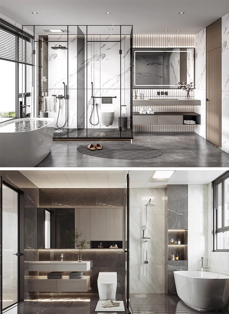 图片[34]-浴室卫生间卫浴SU模型库家装草图大师马桶洗手盆浴缸淋浴sketchup-大怪兽分享