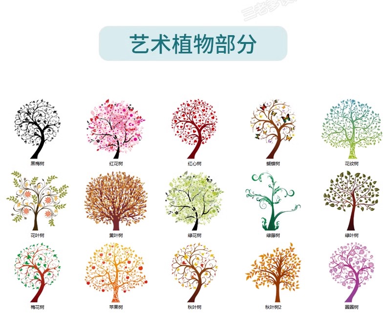 图片[38]-园林景观庭院植物三维真实花草树木乔木花卉灌木草图大师SU模型库-大怪兽分享