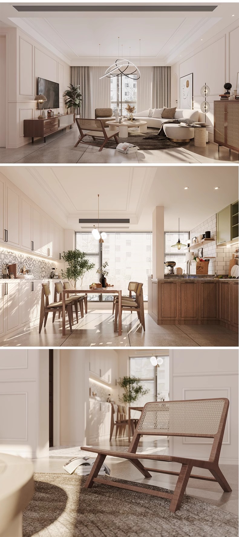 图片[44]-2025年现代简约风格效果参考图家装高清实景案例室内装修设计素材-大怪兽分享