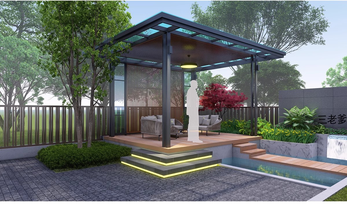 图片[38]-凉亭子廊架SU模型中式欧式古建园林sketchup建筑景观构件设计素材-大怪兽分享