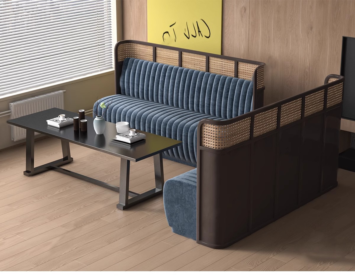 图片[11]-现代北欧咖啡厅餐厅火锅店甜品奶茶店卡座坐椅草图大师SU模型素材-大怪兽分享