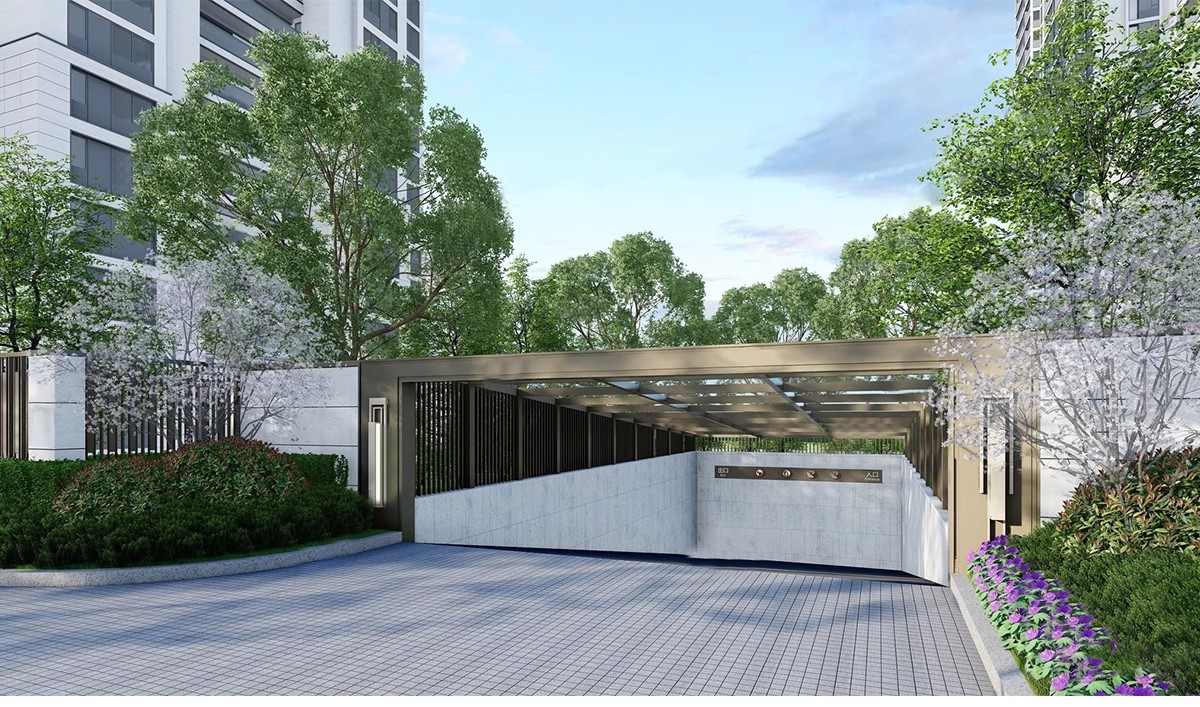 图片[11]-小区景观构筑物住宅建筑地下停车库停车场出入口SU模型库草图大师-大怪兽分享