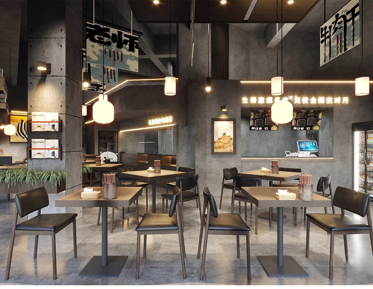 图片[11]-草图大师美式西式西餐厅港式茶餐厅餐馆餐饮店快餐厅店SU模型素材-大怪兽分享
