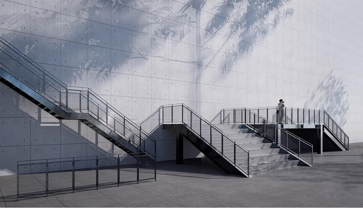 图片[11]-户外钢结构楼梯SU模型建筑工地安全爬梯设计sketchup草图大师素材-大怪兽分享