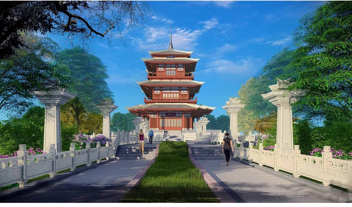 图片[10]-草图大师古建su模型 中式古建筑sketchup亭子城墙牌楼设计素材库-大怪兽分享
