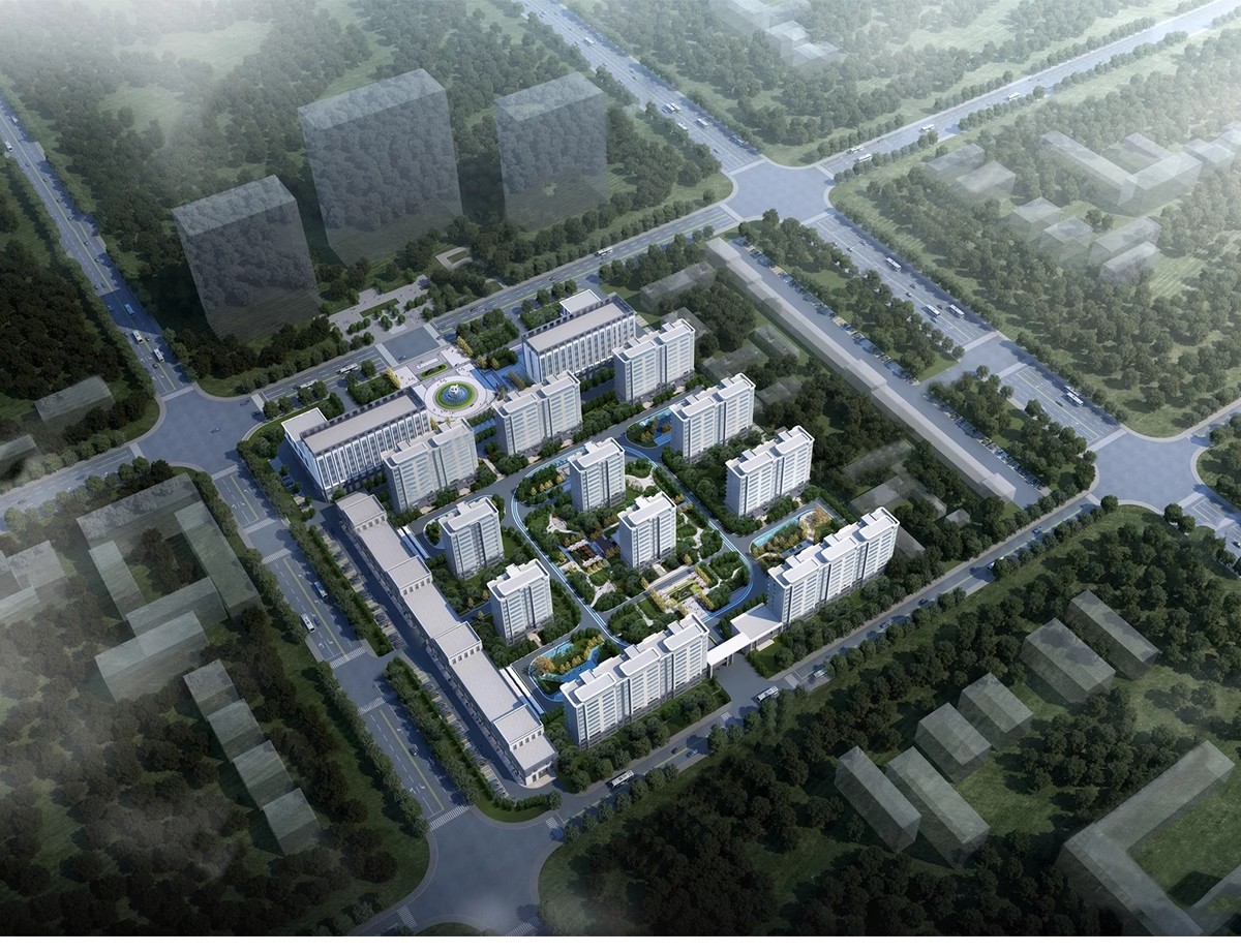 图片[11]-草图大师小区楼盘居住区住宅楼房屋鸟瞰别墅sketchup素材su模型库-大怪兽分享