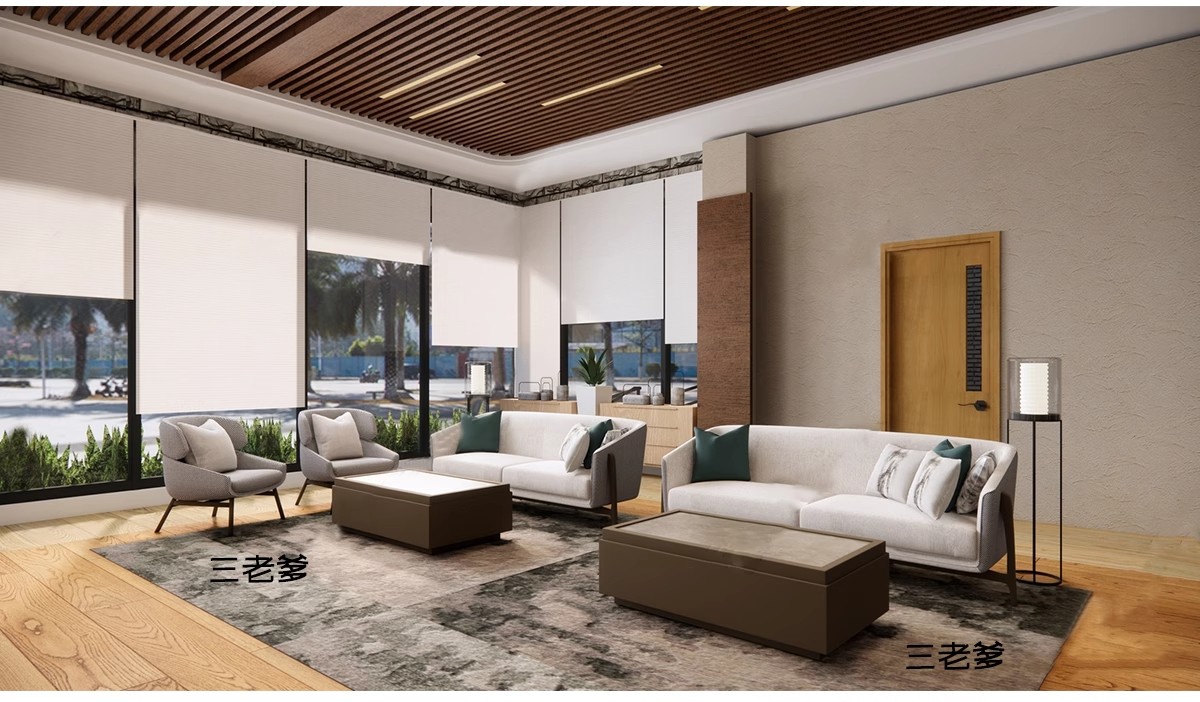 图片[11]-草图大师现代养老院福利院疗养中心大厅活动室卧室SU模型室内设计-大怪兽分享