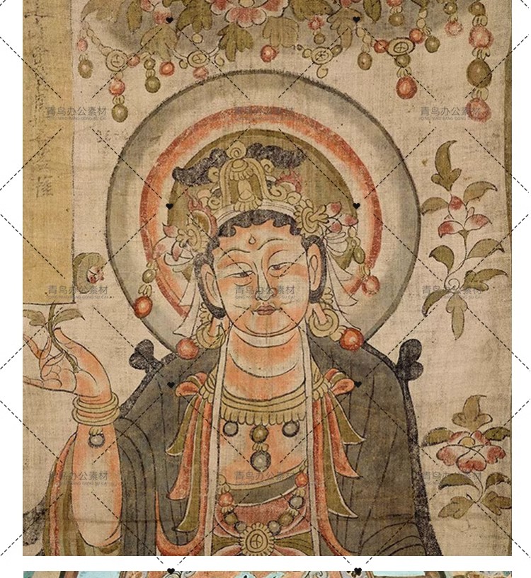 图片[10]-敦煌壁画高清电子画册作品图集莫高石窟佛像飞天仕女线描临摹素材-大怪兽分享