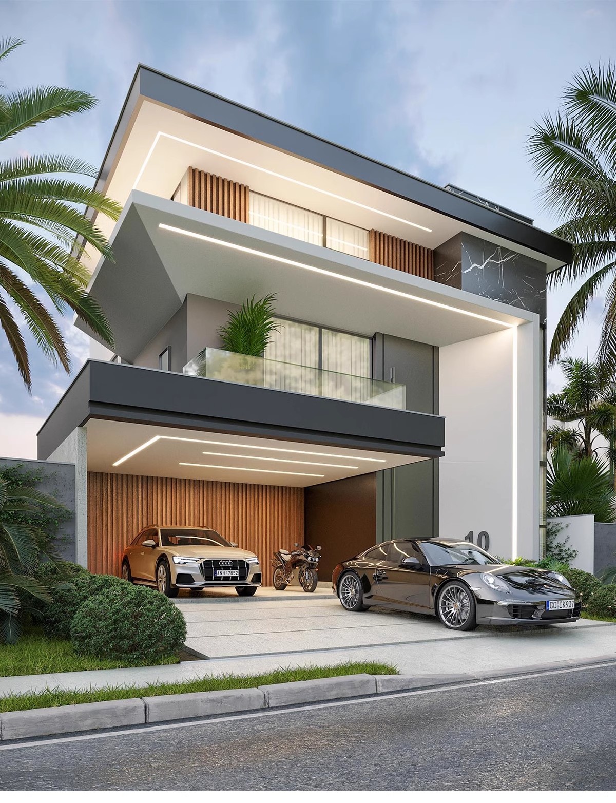 图片[10]-别墅外观设计自建房效果图装修参考素材房屋住宅方案建筑房子图片-大怪兽分享