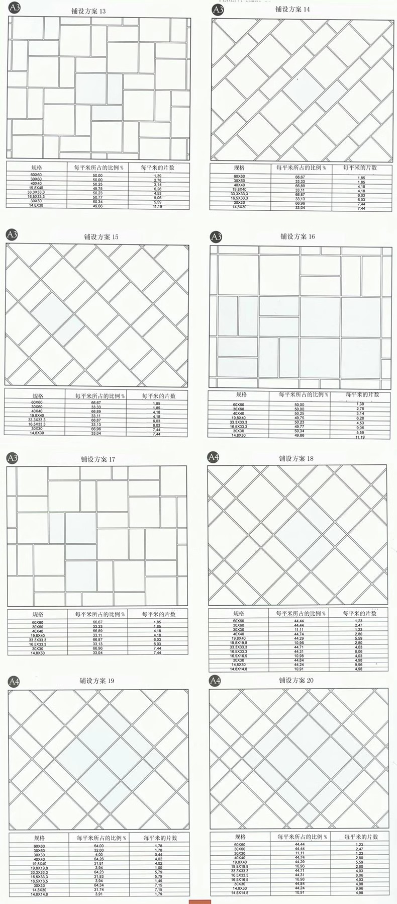 图片[11]-CAD建筑园林道路地面广场铺装铺地纹理纹路填充图案自定义素材-大怪兽分享