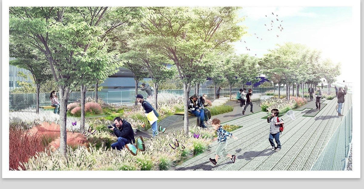 图片[11]-小清新竞赛风PS公园广场建筑景观插画风拼贴风效果图后期PSD素材-大怪兽分享