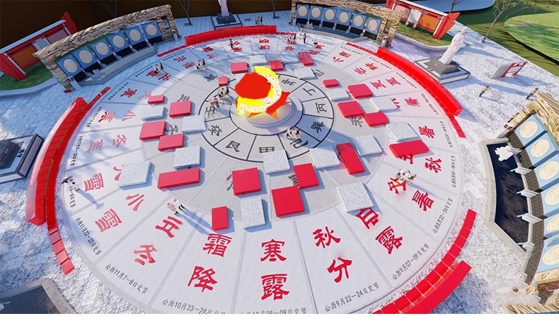 图片[11]-红色文化党建主题美丽乡村新农村公园广场旅游景区草图大师SU模型-大怪兽分享