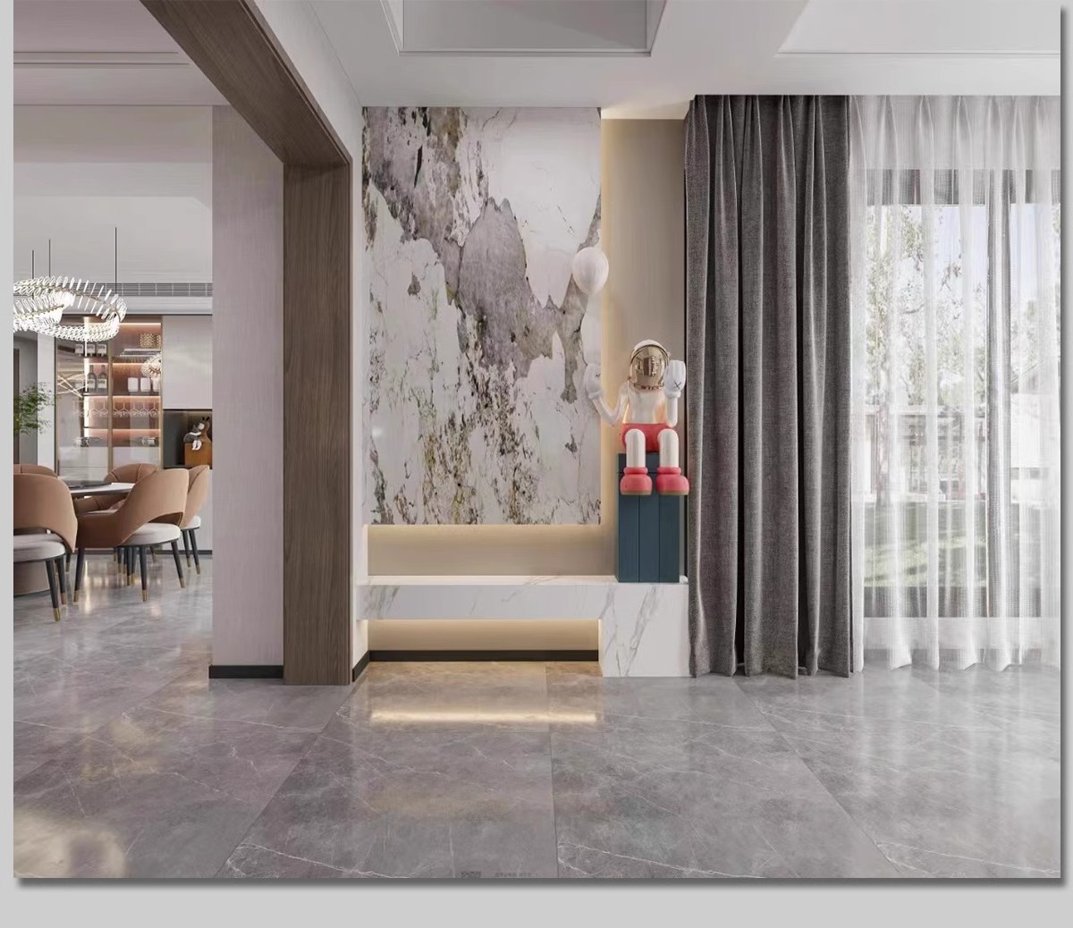 图片[29]-家装入户玄关屏风效果图玻璃隔断现代装饰装修设计家居室内参考图-大怪兽分享