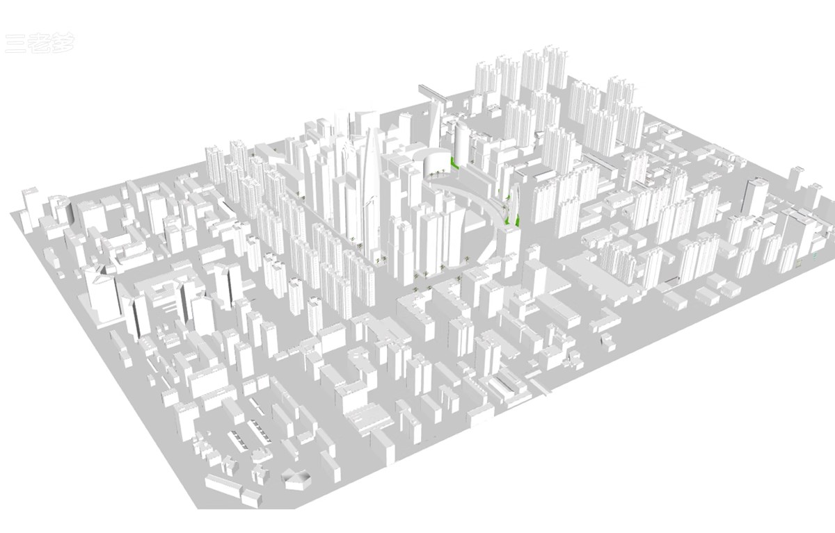 图片[12]-城市设计规划SU模型白膜白模景观建筑鸟瞰草图大师sketchup素材库-大怪兽分享