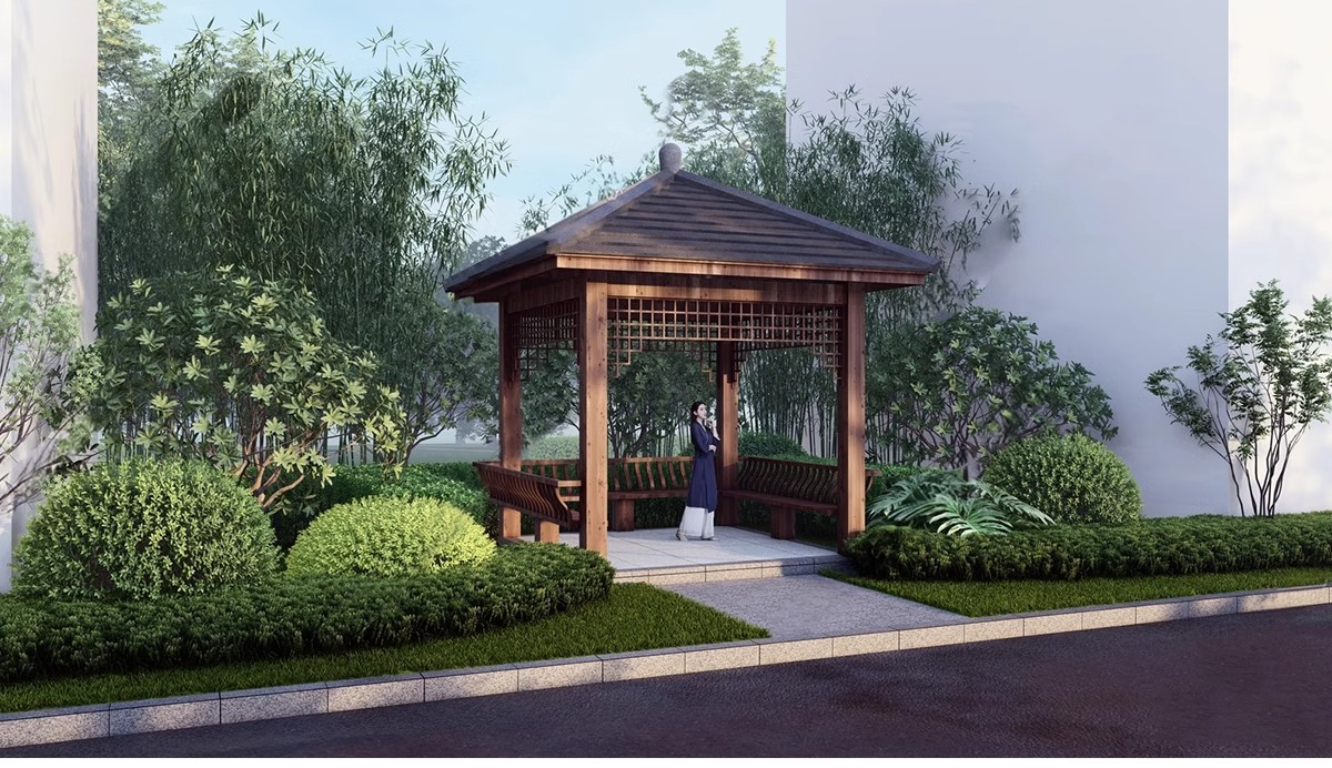 图片[11]-凉亭子廊架SU模型中式欧式古建园林sketchup建筑景观构件设计素材-大怪兽分享