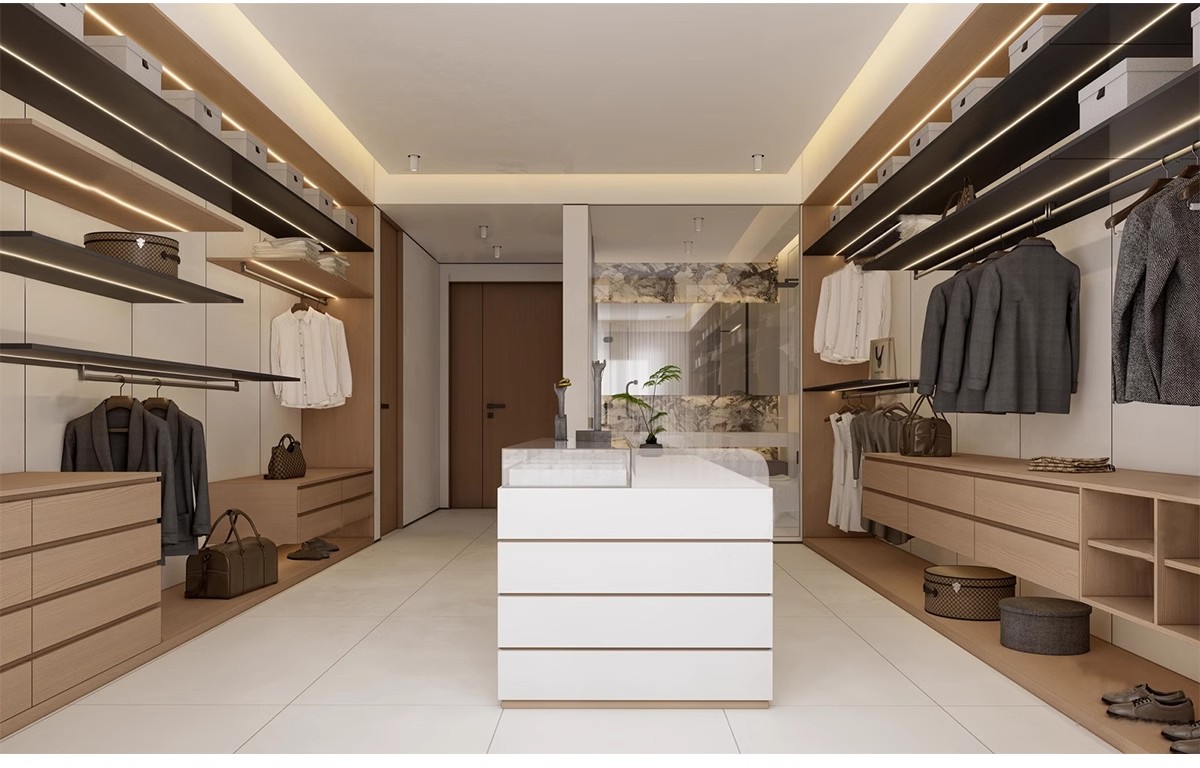 图片[11]-衣帽间草图大师SU模型sketchup室内设计卧室衣柜素材更衣室服装间-大怪兽分享