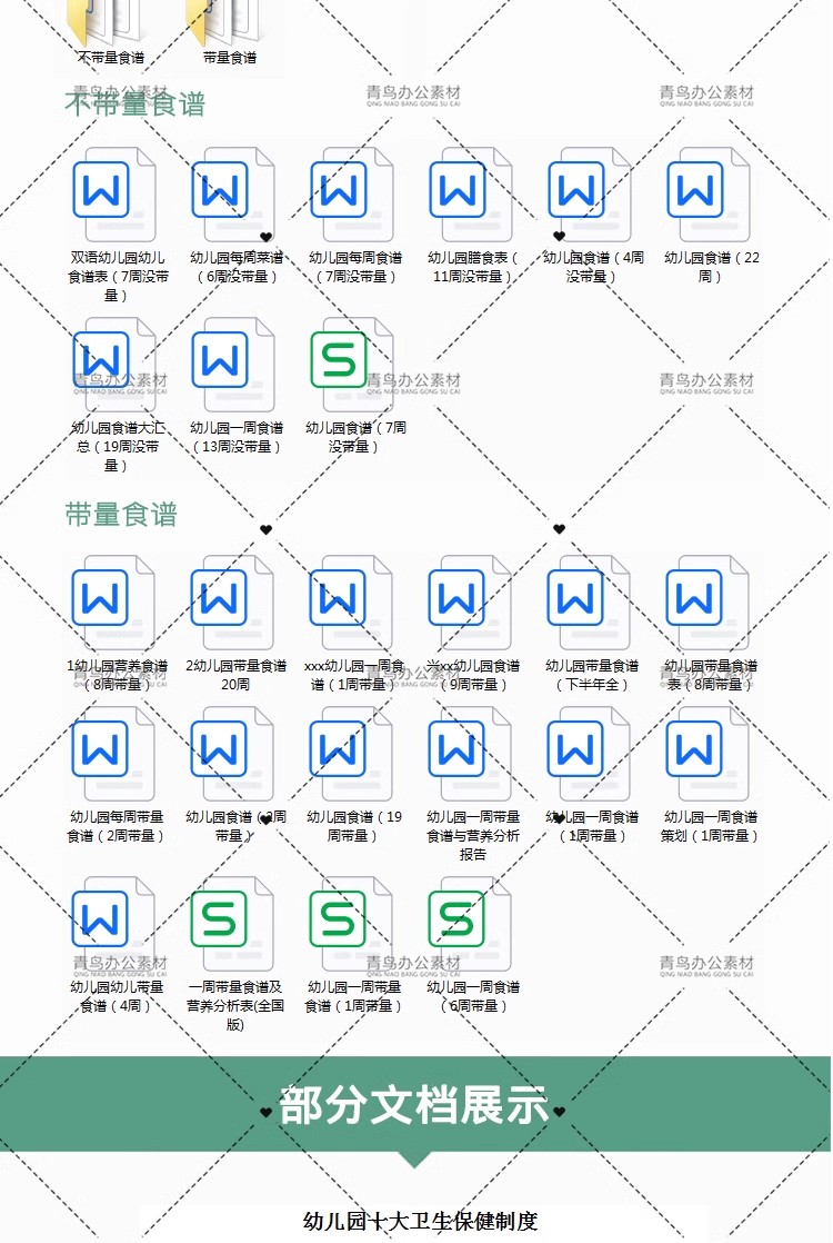 图片[11]-幼儿园卫生保健管理制度健康档案十项制度计划总结晨检午检资料-大怪兽分享