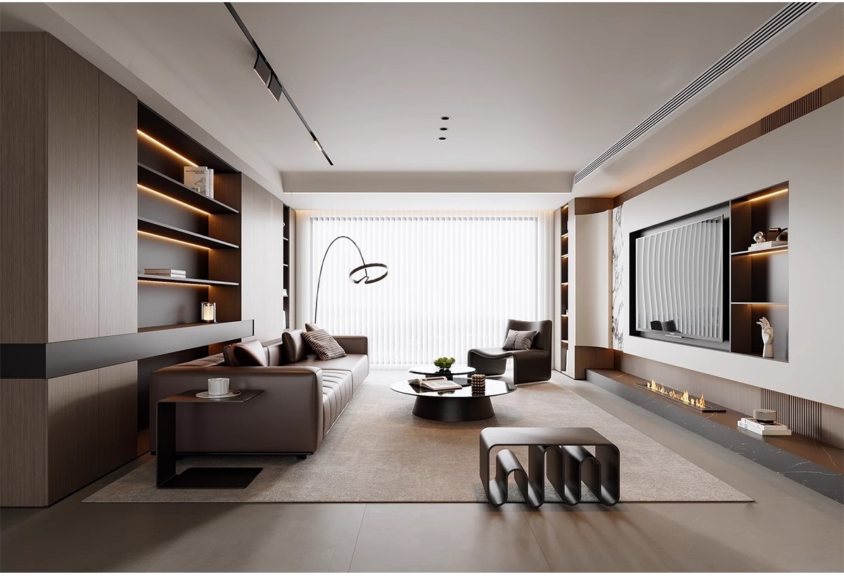 图片[12]-意式风格3d模型家装室内客厅现代轻奢意大利沙发家具双人床3dmax-大怪兽分享