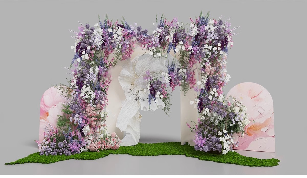 图片[12]-网红风橱窗饰品摆件美陈服装商场SU模型婚礼婚庆现场背景草图大师-大怪兽分享