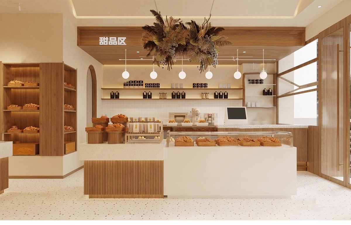 图片[12]-蛋糕店现代北欧小清新甜品店面包屋西饼屋烘焙坊草图大师SU模型-大怪兽分享