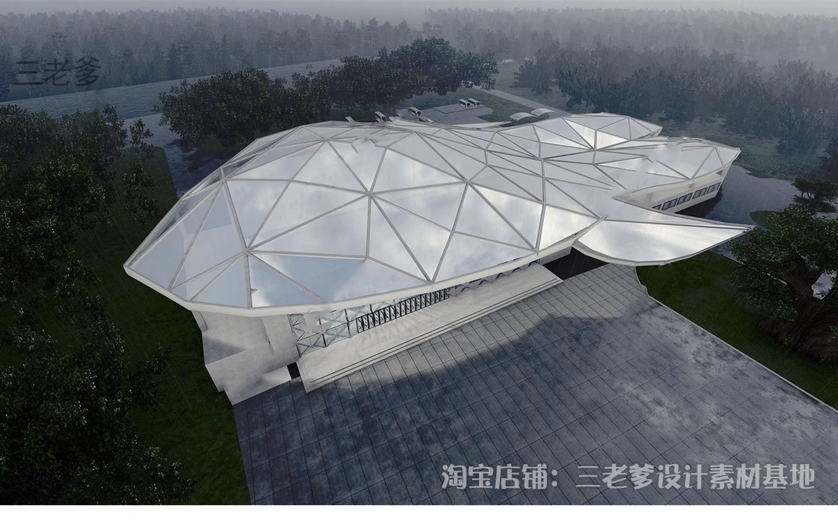 图片[12]-汽车客运站建筑设计流线组织场地文本SU模型CAD参考案例草图大师-大怪兽分享