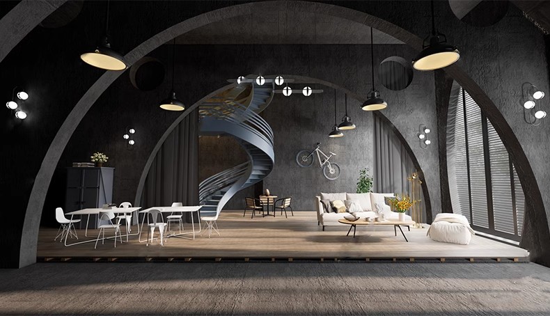 图片[40]-办公室SU模型CAD全套现代北欧会议室共享空间loft工作室草图大师-大怪兽分享